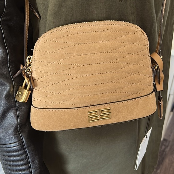 Sandro Paris Thelma Small Suede Bag NWT - Picture 2 of 16